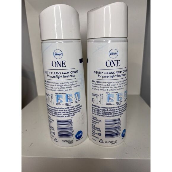 Febreze One LOT OF 2 FABRIC & AIR MIST ORCHID AND BAMBOO REFILLS NEW!  discontin